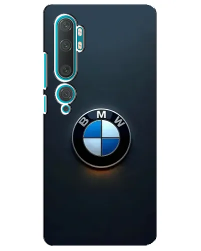 Чехол для Xiaomi Mi Note 10 с картинкой «Логотип BMW — минимализм»