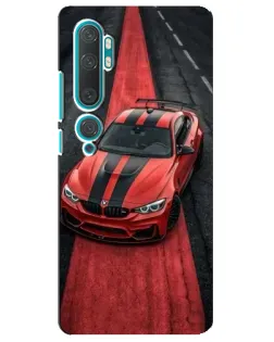 Чехол для Xiaomi Mi Note 10 с картинкой «BMW на красной дорожке»