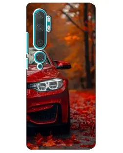 Чехол для Xiaomi Mi Note 10 с картинкой «Осенняя BMW M4»
