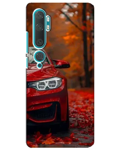 Чехол для Xiaomi Mi Note 10 с картинкой «Осенняя BMW M4»