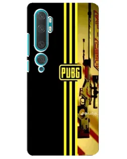 Чехол для Xiaomi Mi Note 10 с картинкой «PUBG — камуфляжный шлем»