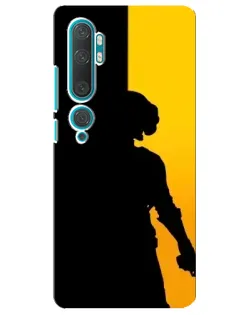 Чехол для Xiaomi Mi Note 10 с картинкой «Тень воина PUBG»