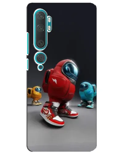 Чехол для Xiaomi Mi Note 10 с картинкой «Among Us — 3D стиль»