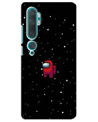 Чехол для Xiaomi Mi Note 10 с картинкой «Красный Among Us»