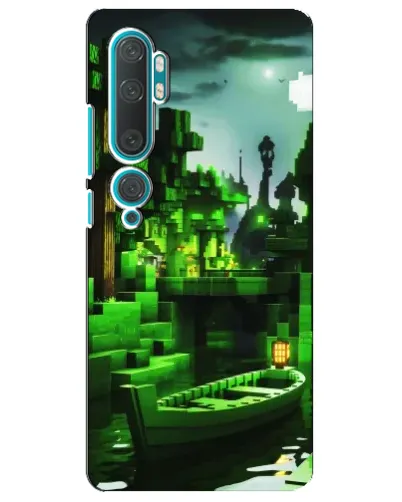Чехол для Xiaomi Mi Note 10 с картинкой «Minecraft лесной пейзаж» Чехол для Xiaomi Mi Note 10 с картинкой «Minecraft лесной пейзаж»