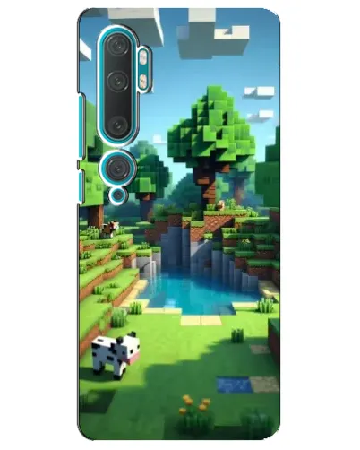 Чехол для Xiaomi Mi Note 10 с картинкой «Minecraft летний день» Чехол для Xiaomi Mi Note 10 с картинкой «Minecraft летний день»