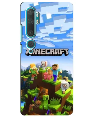Чехол для Xiaomi Mi Note 10 с картинкой «Minecraft классический мир» Чехол для Xiaomi Mi Note 10 с картинкой «Minecraft классический мир»