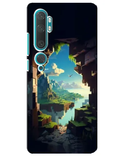 Чехол для Xiaomi Mi Note 10 с картинкой «Вид из пещеры» Чехол для Xiaomi Mi Note 10 с картинкой «Вид из пещеры»
