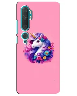 Чехол для Xiaomi Mi Note 10 с картинкой «Сказочный единорог»