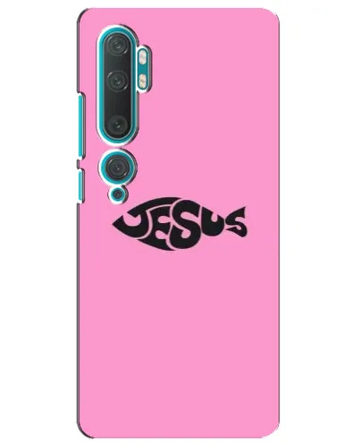 Чехол для Xiaomi Mi Note 10 с картинкой «Розовый символ Jesus» Чехол для Xiaomi Mi Note 10 с картинкой «Розовый символ Jesus»