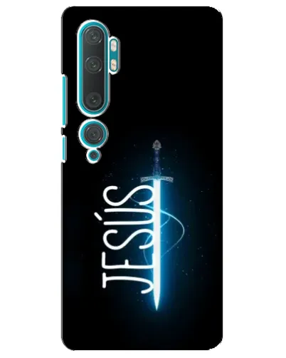 Чехол для Xiaomi Mi Note 10 с картинкой «Меч Духа Jesus» Чехол для Xiaomi Mi Note 10 с картинкой «Меч Духа Jesus»