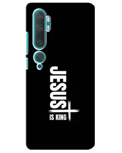Чехол для Xiaomi Mi Note 10 с картинкой «Вертикаль веры Jesus»
