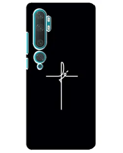 Чехол для Xiaomi Mi Note 10 с картинкой «Тонкий крест» Чехол для Xiaomi Mi Note 10 с картинкой «Тонкий крест»