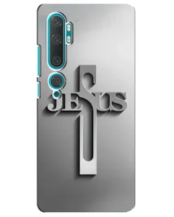 Чехол для Xiaomi Mi Note 10 с картинкой «Металлический крест Jesus» Чехол для Xiaomi Mi Note 10 с картинкой «Металлический крест Jesus»