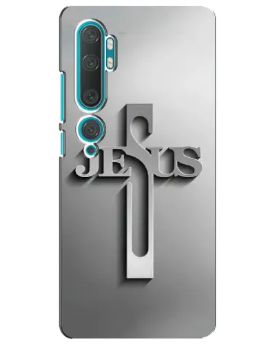 Чехол для Xiaomi Mi Note 10 с картинкой «Металлический крест Jesus» Чехол для Xiaomi Mi Note 10 с картинкой «Металлический крест Jesus»