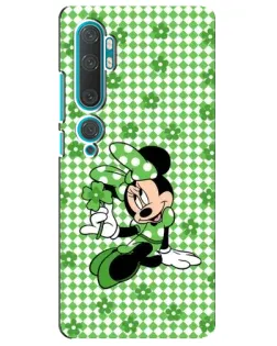 Чехол для Xiaomi Mi Note 10 с картинкой «Mickey в клетку»