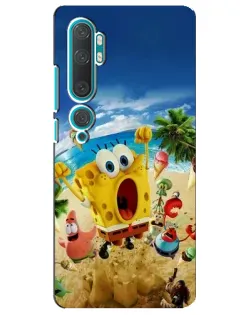 Чехол для Xiaomi Mi Note 10 с картинкой «Развлечения на пляже»