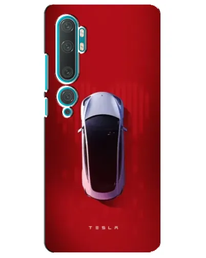 Чехол для Xiaomi Mi Note 10 с картинкой «Tesla Top View» Чехол для Xiaomi Mi Note 10 с картинкой «Tesla Top View»