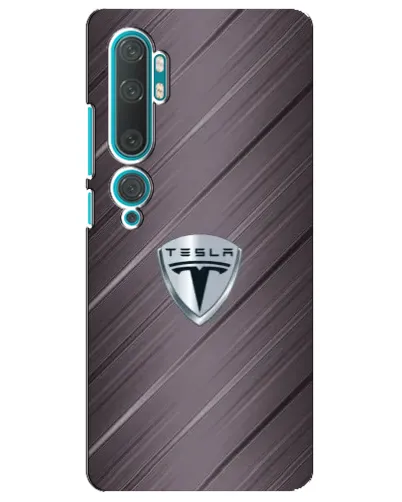 Чехол для Xiaomi Mi Note 10 с картинкой «Металлическая текстура Tesla» Чехол для Xiaomi Mi Note 10 с картинкой «Металлическая текстура Tesla»