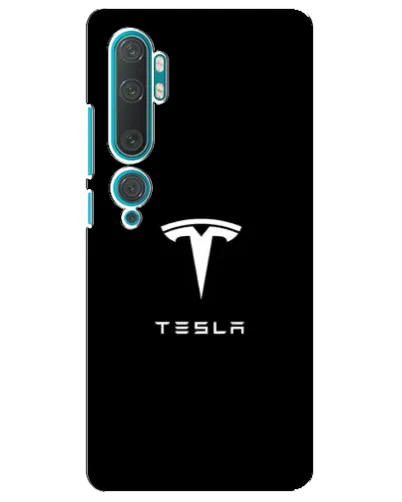Чехол для Xiaomi Mi Note 10 с картинкой «Tesla White Logo» Чехол для Xiaomi Mi Note 10 с картинкой «Tesla White Logo»