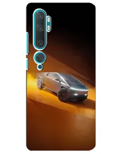 Чехол для Xiaomi Mi Note 10 с картинкой «Cybertruck в пустыне» Чехол для Xiaomi Mi Note 10 с картинкой «Cybertruck в пустыне»
