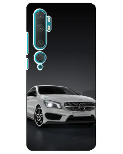 Чехол для Xiaomi Mi Note 10 с картинкой «Mercedes AMG GT Silver»