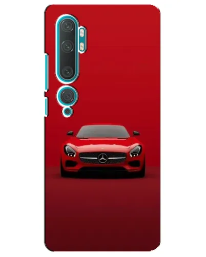Чехол для Xiaomi Mi Note 10 с картинкой «Красный Mercedes AMG»