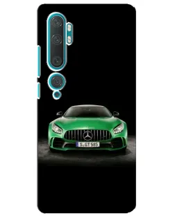 Чехол для Xiaomi Mi Note 10 с картинкой «Mercedes — неоновый лого» Чехол для Xiaomi Mi Note 10 с картинкой «Mercedes — неоновый лого»