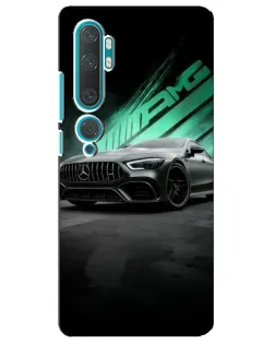 Чехол для Xiaomi Mi Note 10 с картинкой «Темный Mercedes AMG» Чехол для Xiaomi Mi Note 10 с картинкой «Темный Mercedes AMG»