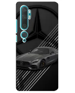 Чехол для Xiaomi Mi Note 10 с картинкой «Mercedes AMG — графика» Чехол для Xiaomi Mi Note 10 с картинкой «Mercedes AMG — графика»