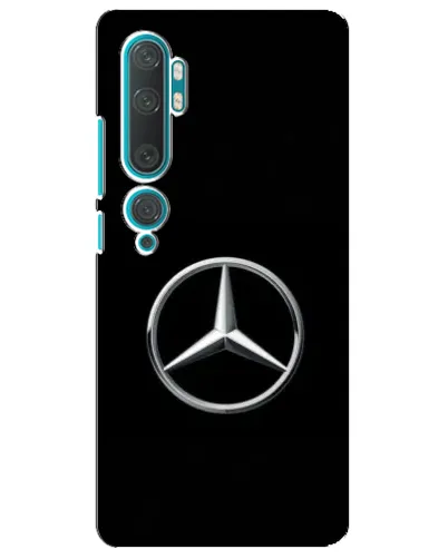 Чехол для Xiaomi Mi Note 10 с картинкой «Mercedes классический лого»