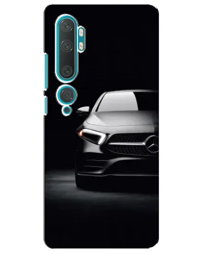 Чехол для Xiaomi Mi Note 10 с картинкой «Свет фар Mercedes»
