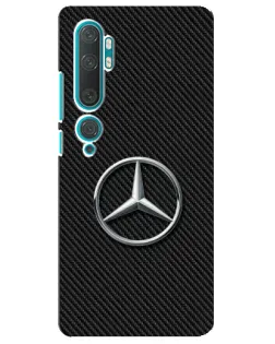 Чехол для Xiaomi Mi Note 10 с картинкой «Карбоновый Mercedes стиль» Чехол для Xiaomi Mi Note 10 с картинкой «Карбоновый Mercedes стиль»
