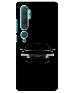 Чехол для Xiaomi Mi Note 10 с картинкой «Audi — ночной контур» Чехол для Xiaomi Mi Note 10 с картинкой «Audi — ночной контур»