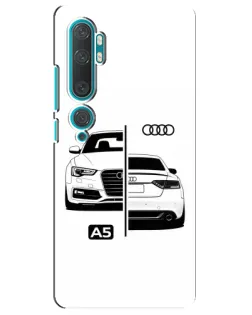 Чехол для Xiaomi Mi Note 10 с картинкой «Audi — контрастный дизайн» Чехол для Xiaomi Mi Note 10 с картинкой «Audi — контрастный дизайн»
