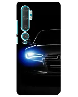 Чехол для Xiaomi Mi Note 10 с картинкой «Неоновый взгляд Audi» Чехол для Xiaomi Mi Note 10 с картинкой «Неоновый взгляд Audi»
