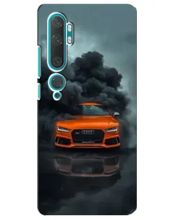Чехол для Xiaomi Mi Note 10 с картинкой «Audi в облаках дыма» Чехол для Xiaomi Mi Note 10 с картинкой «Audi в облаках дыма»