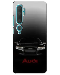 Чехол для Xiaomi Mi Note 10 с картинкой «Audi — градиентный контур» Чехол для Xiaomi Mi Note 10 с картинкой «Audi — градиентный контур»