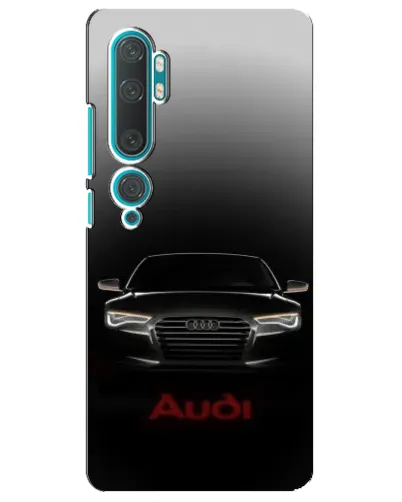 Чехол для Xiaomi Mi Note 10 с картинкой «Audi — градиентный контур» Чехол для Xiaomi Mi Note 10 с картинкой «Audi — градиентный контур»