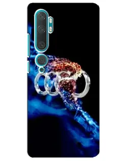 Чехол для Xiaomi Mi Note 10 с картинкой «Энергия лого Audi» Чехол для Xiaomi Mi Note 10 с картинкой «Энергия лого Audi»