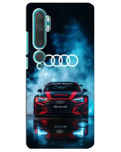 Чехол для Xiaomi Mi Note 10 с картинкой «Audi Sport — неон» Чехол для Xiaomi Mi Note 10 с картинкой «Audi Sport — неон»