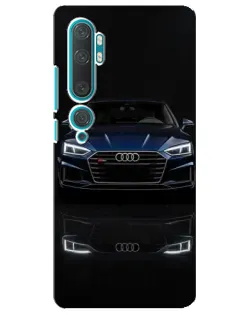 Чехол для Xiaomi Mi Note 10 с картинкой «Audi — ночное отражение» Чехол для Xiaomi Mi Note 10 с картинкой «Audi — ночное отражение»