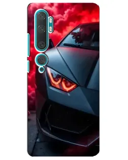 Чехол для Xiaomi Mi Note 10 с картинкой «Lamborghini красное сияние» Чехол для Xiaomi Mi Note 10 с картинкой «Lamborghini красное сияние»