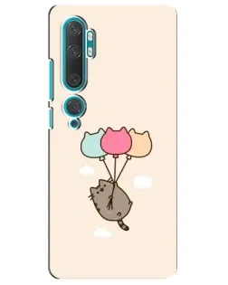Чехол для Xiaomi Mi Note 10 с картинкой «Пушин на шариках» Чехол для Xiaomi Mi Note 10 с картинкой «Пушин на шариках»