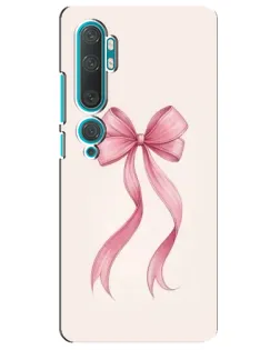 Чехол для Xiaomi Mi Note 10 с картинкой «Розовый бант»