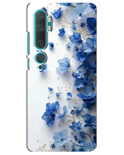 Чохол для Xiaomi Mi Note 10 з картинкою «Блакитний квітковий каскад» Чохол для Xiaomi Mi Note 10 з картинкою «Блакитний квітковий каскад»