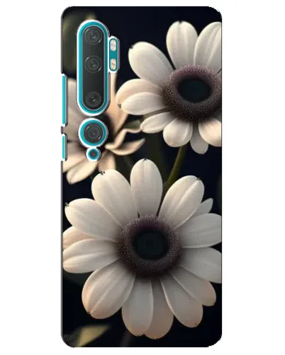 Чохол для Xiaomi Mi Note 10 з картинкою «Білі маргаритки макро» Чохол для Xiaomi Mi Note 10 з картинкою «Білі маргаритки макро»