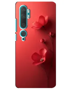 Чохол для Xiaomi Mi Note 10 з картинкою «Макові суцвіття»