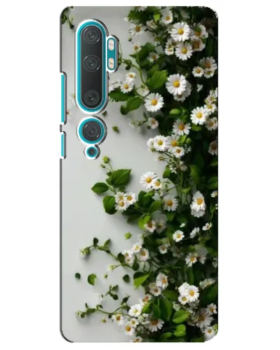 Чохол для Xiaomi Mi Note 10 з картинкою «Гілка дрібних білих квітів» Чохол для Xiaomi Mi Note 10 з картинкою «Гілка дрібних білих квітів»