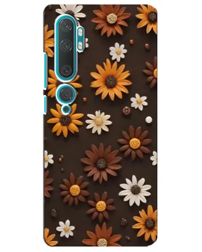 Чохол для Xiaomi Mi Note 10 з картинкою «Візерунок з маленьких соняшників» Чохол для Xiaomi Mi Note 10 з картинкою «Візерунок з маленьких соняшників»